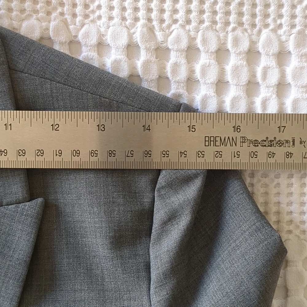 Gray Women's Blazer - Picture 14 of 16